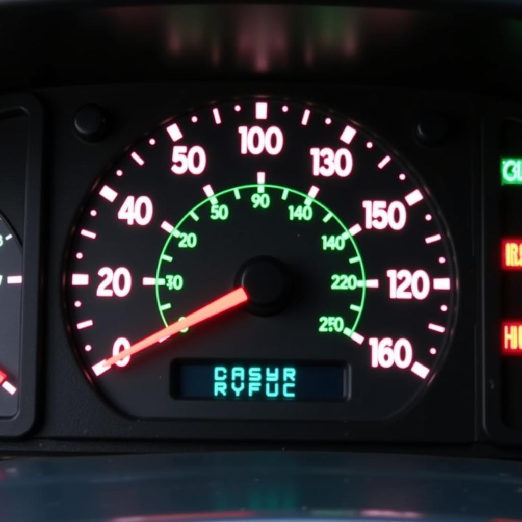 1994 Lincoln Town Car Instrument Cluster Inspection