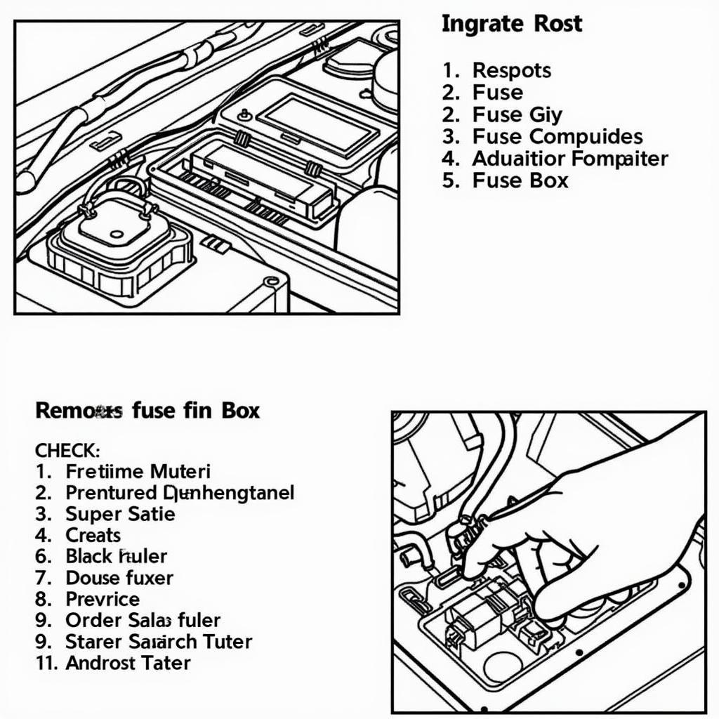 1998 Lincoln Town Car Fuse Box Inspection