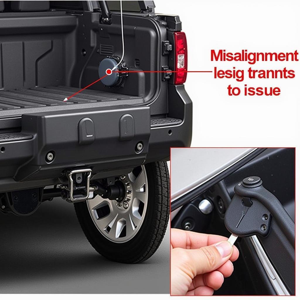 2003 Lincoln Town Car Trunk Latch and Striker Alignment