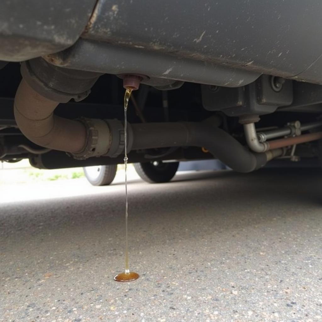 Leaking Power Steering Fluid in a 2007 Lincoln Town Car