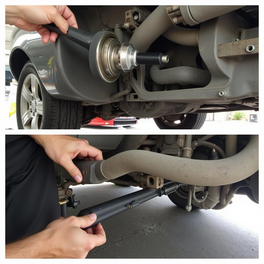 Replacing the Power Steering Rack in a 2007 Lincoln Town Car