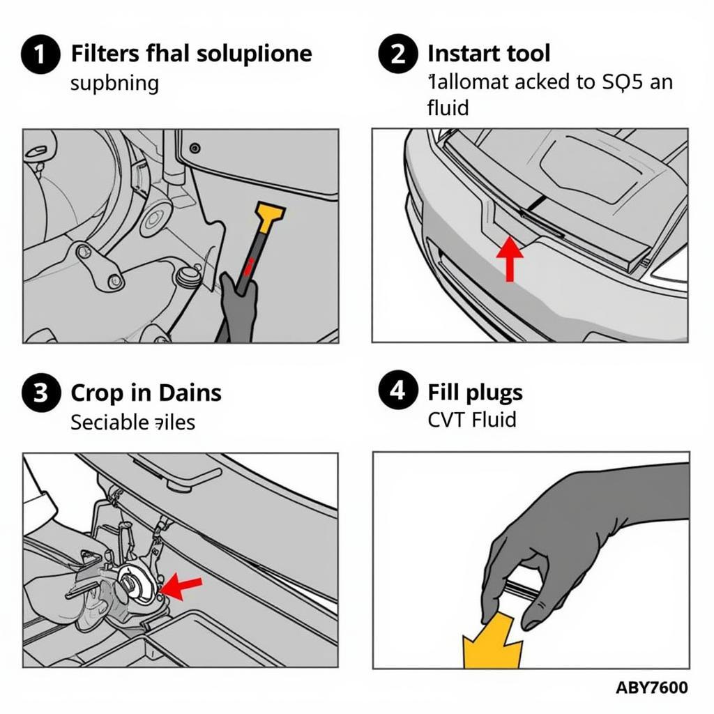 2008 Nissan Sentra CVT Fluid Change Process