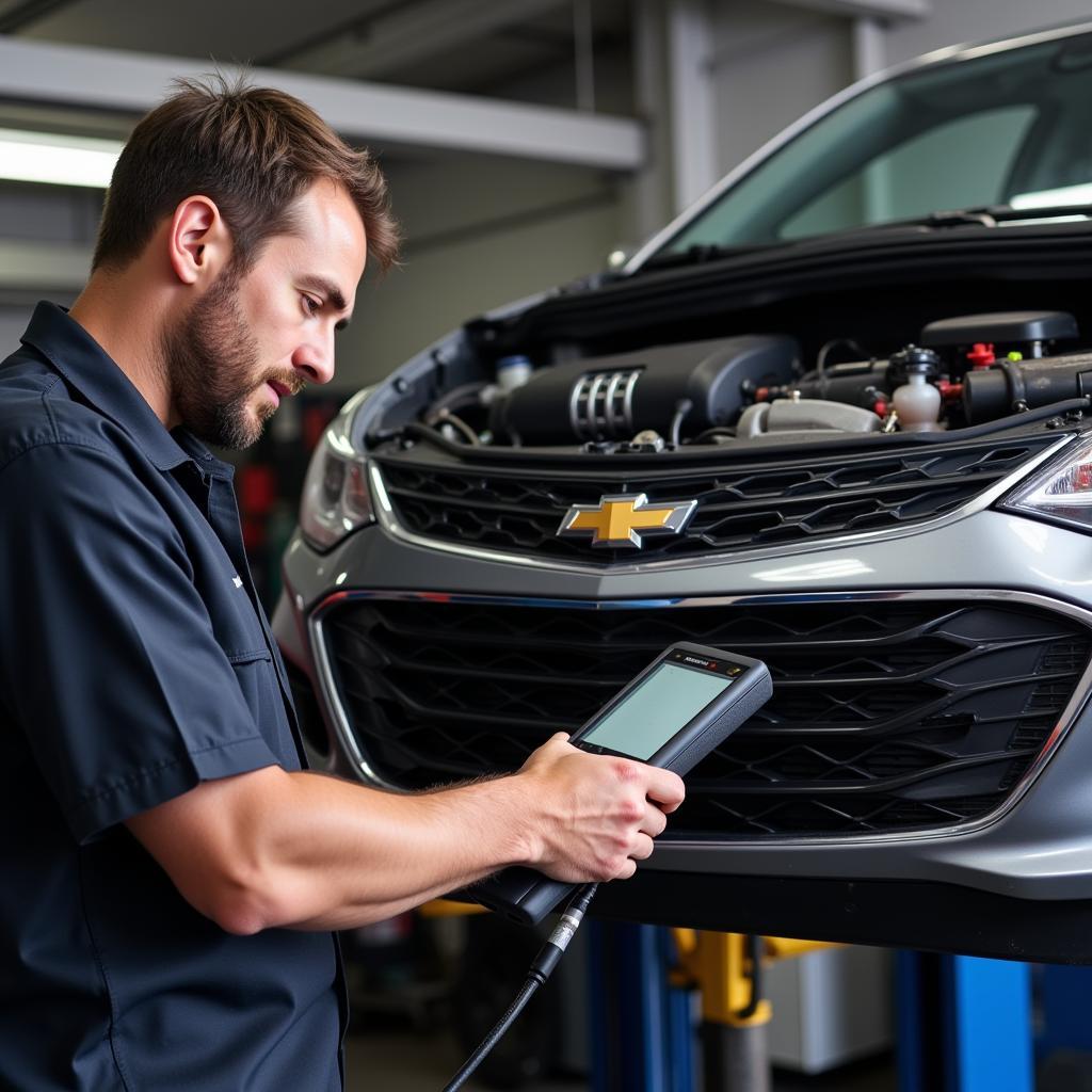 Pre-Purchase Inspection of a 2018 Chevrolet Cruze