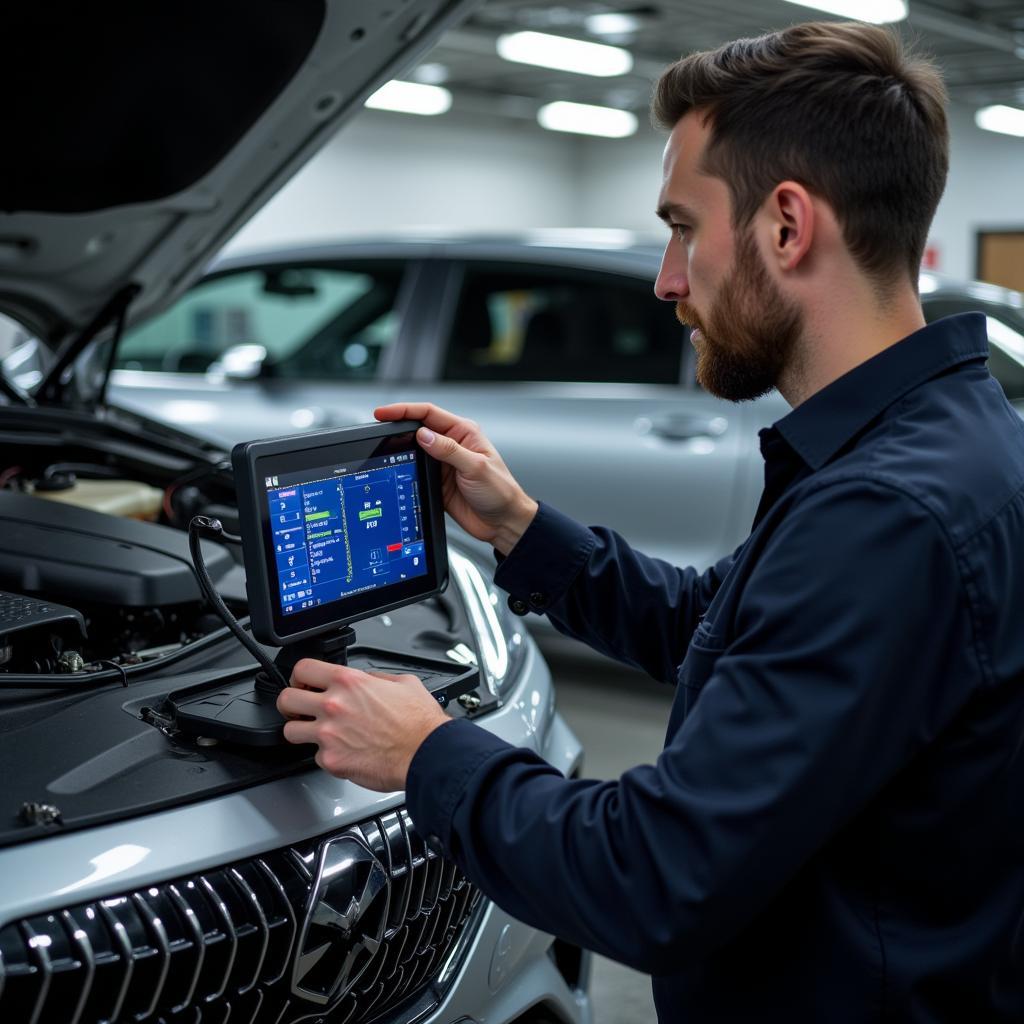 2019 Luxury Car Diagnostic Check