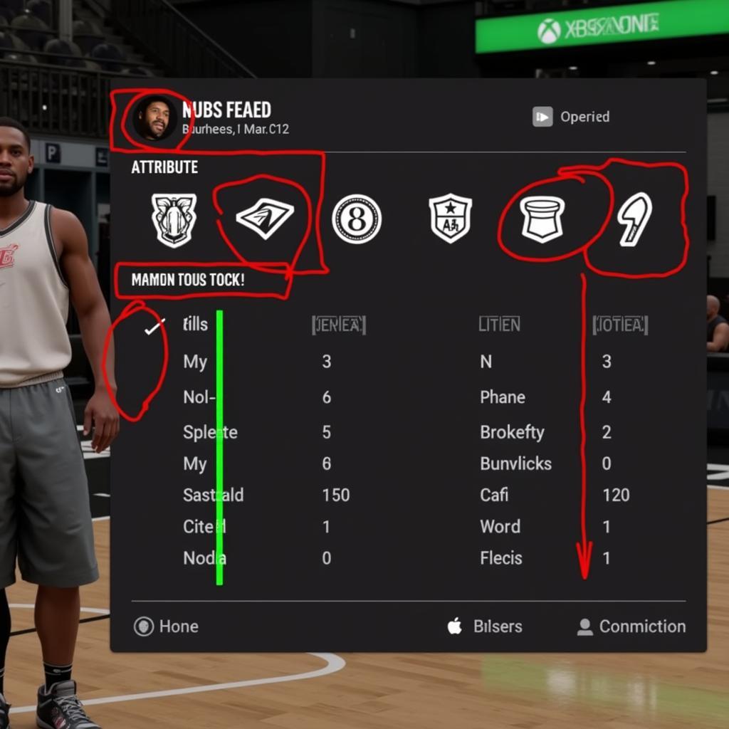 NBA 2k20 Missing Attributes and Badges Glitch on Xbox One