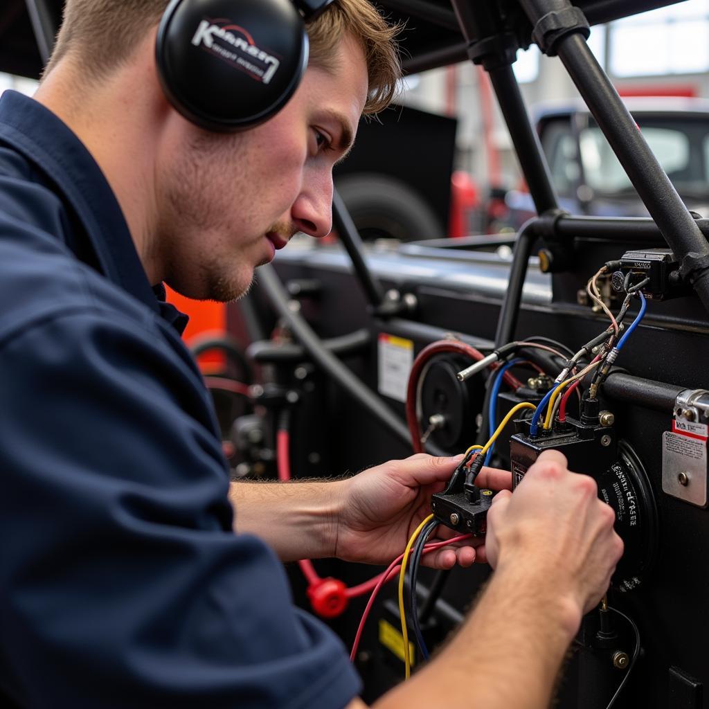 305 Sprint Car Electrical System Check: Inspecting Wiring and Connections