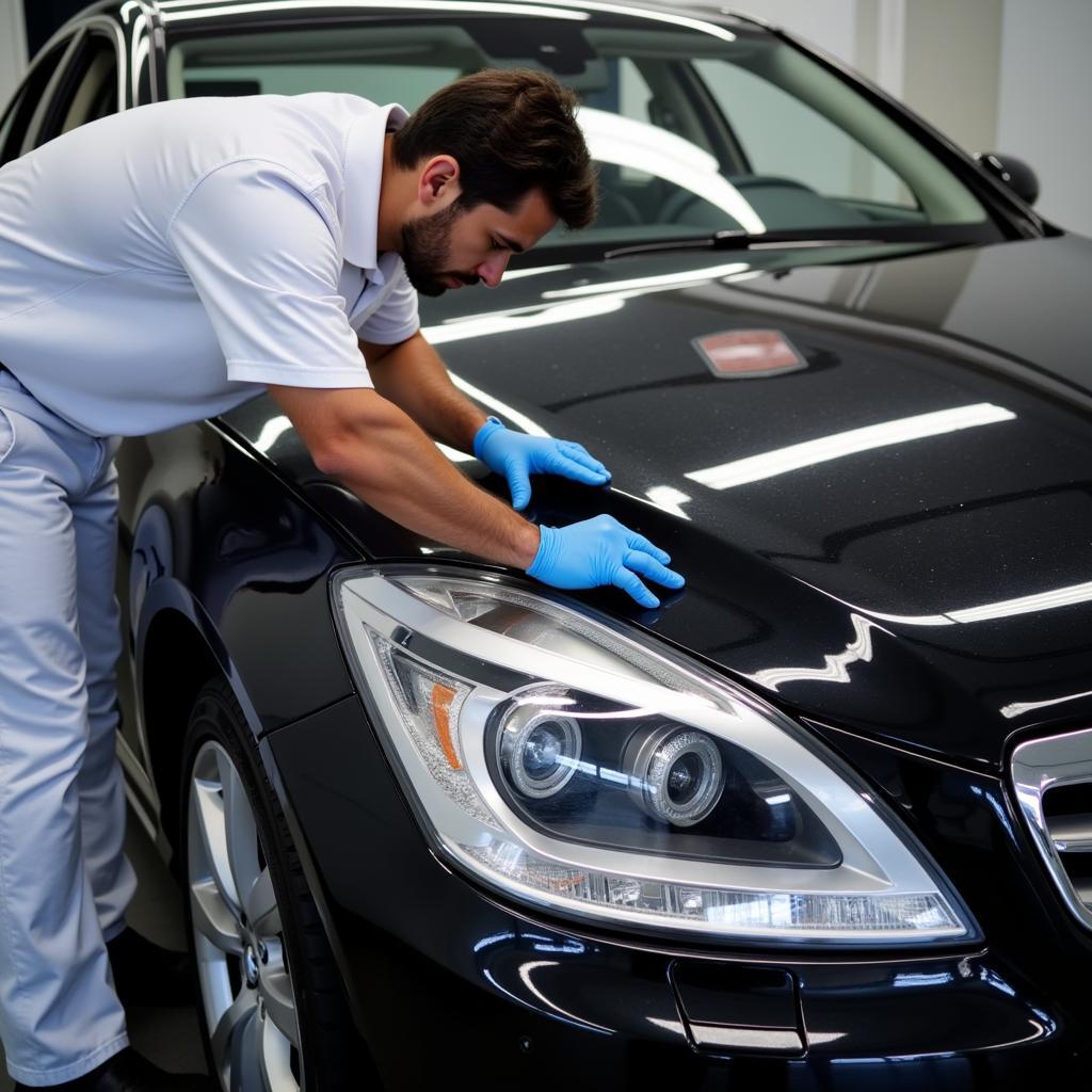 3M Paint Protection Film Installation Process in Dubai