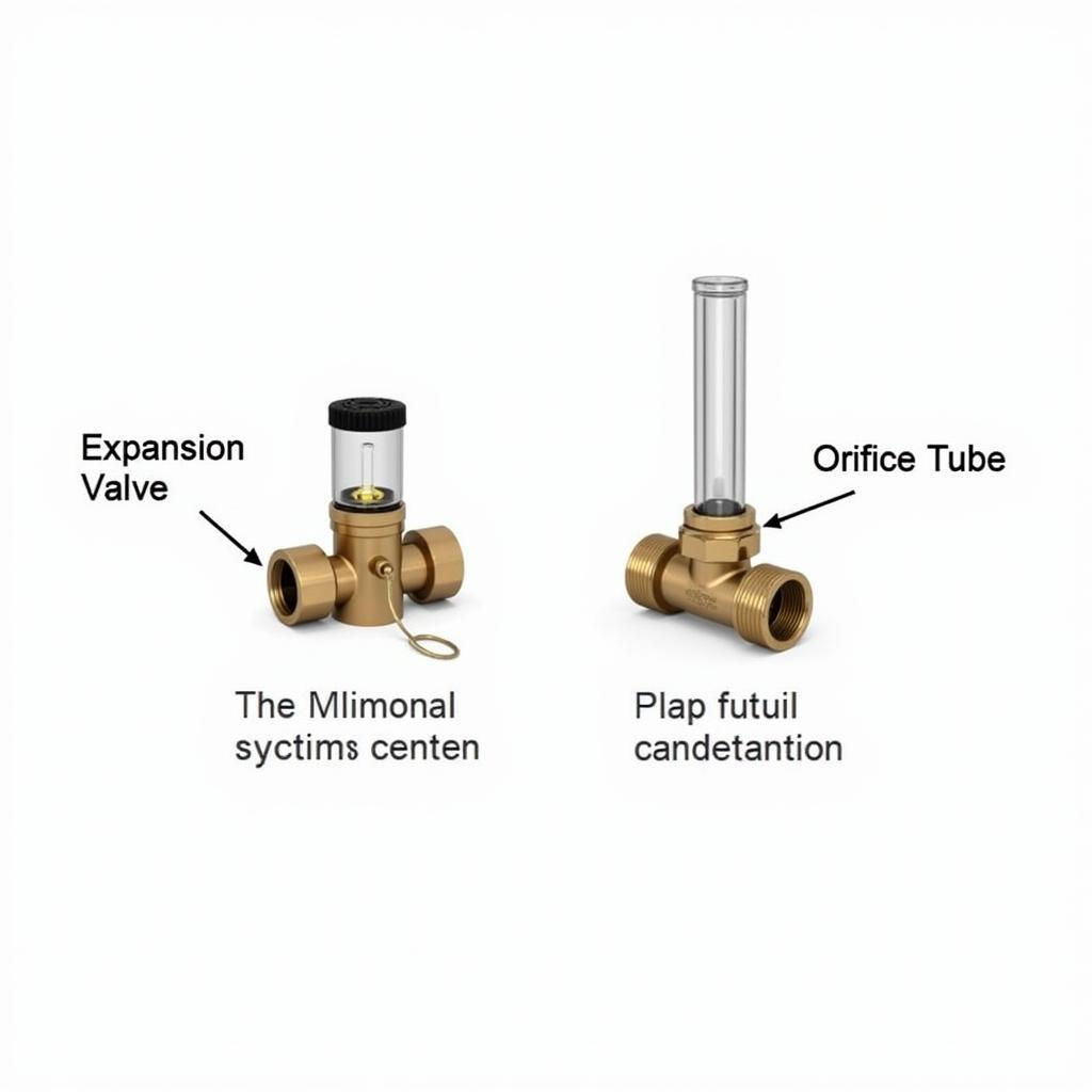 Types of AC Maintenance Valves: Expansion Valve and Orifice Tube