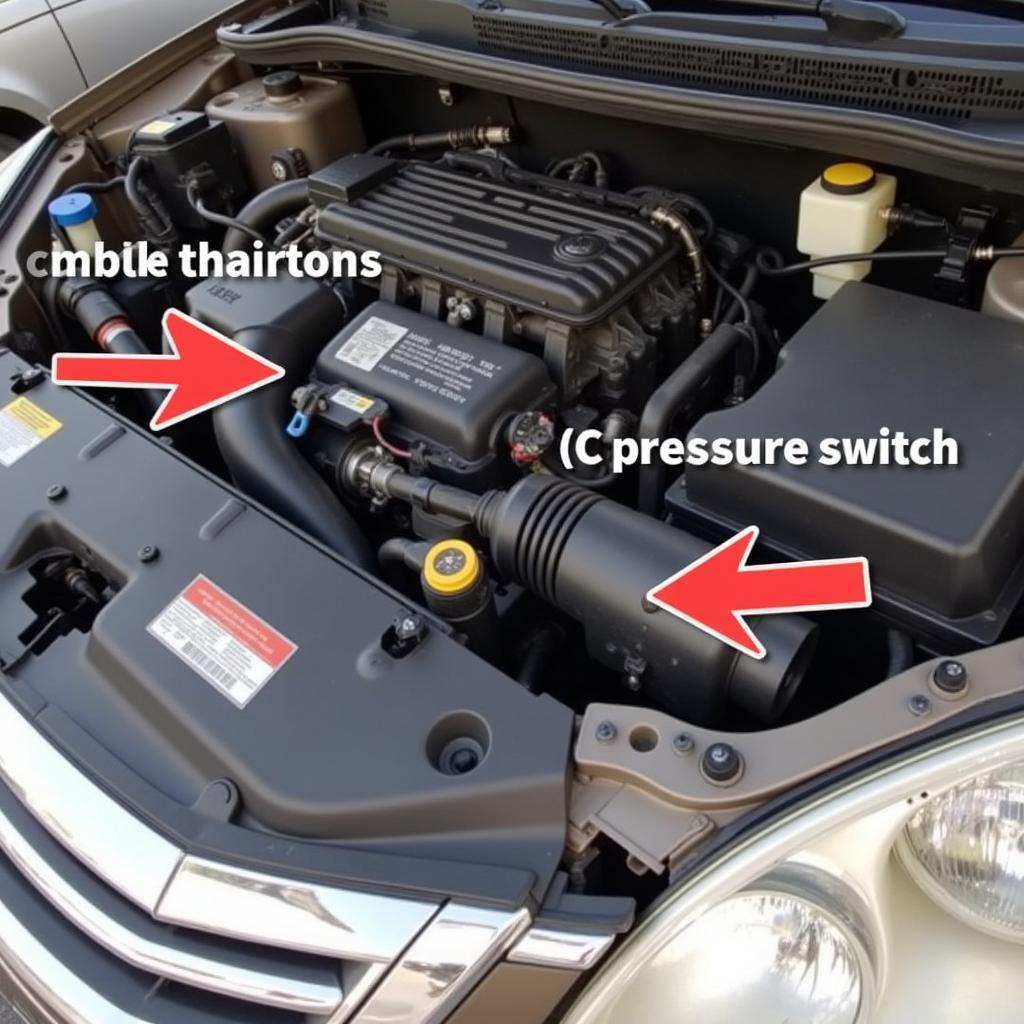 Locating the AC Pressure Switch in a Car