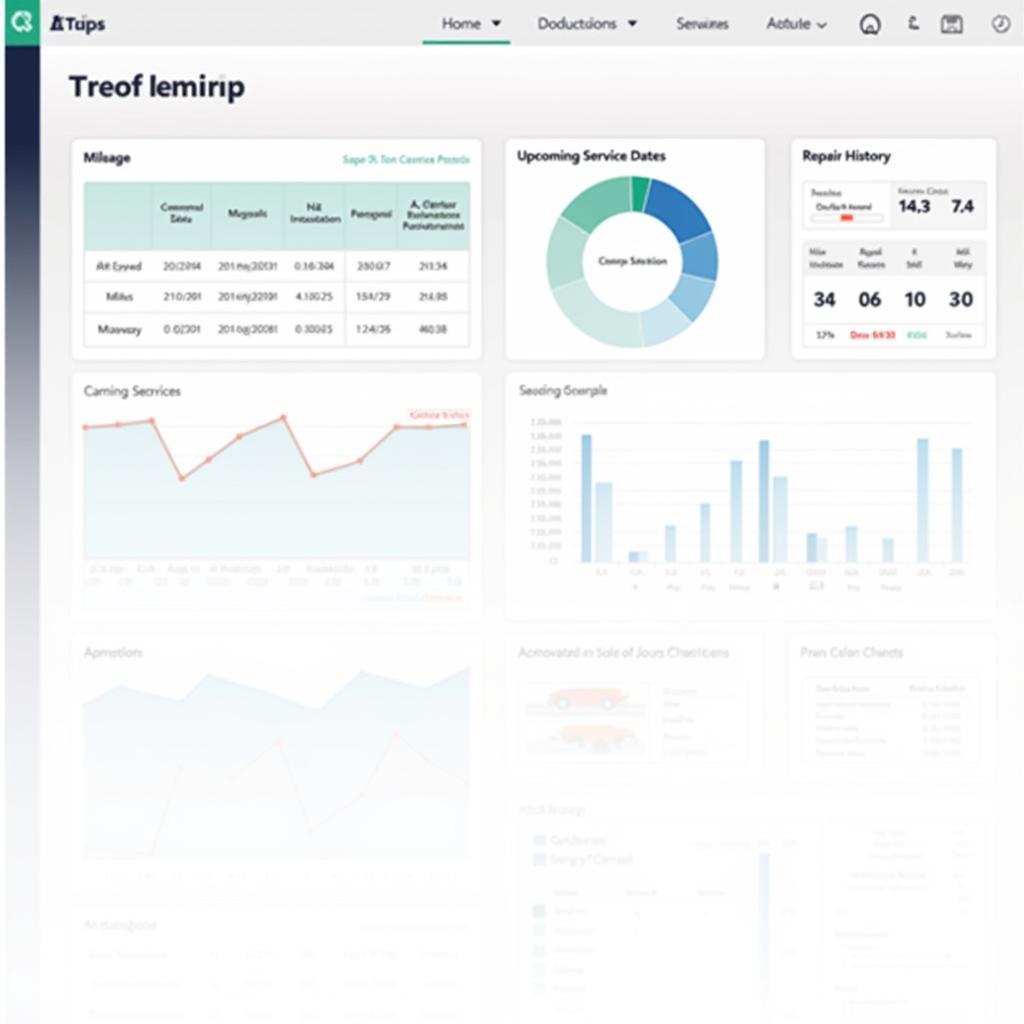 Access Database Car Maintenance Dashboard