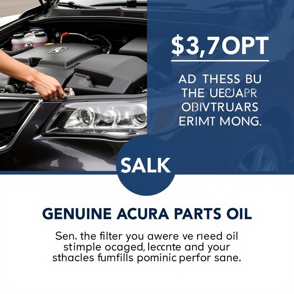 Acura Oil Change Process