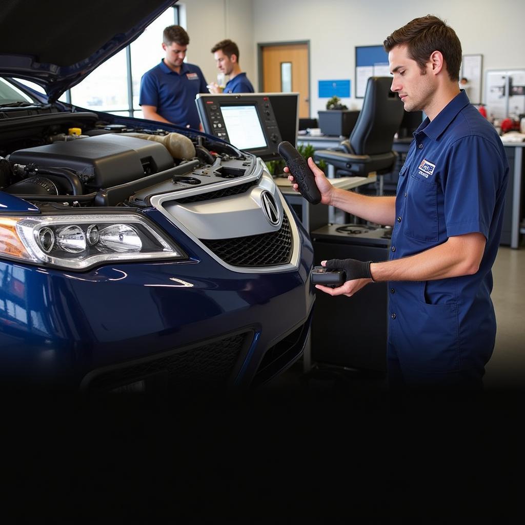 Acura Professional Service at Dealership