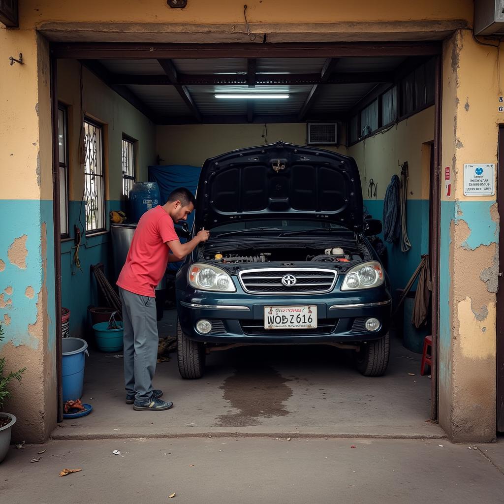 Finding affordable car service at a local mechanic in India