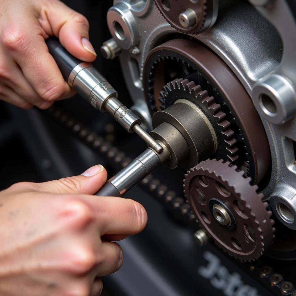 Aligning Camshaft and Crankshaft Timing Marks