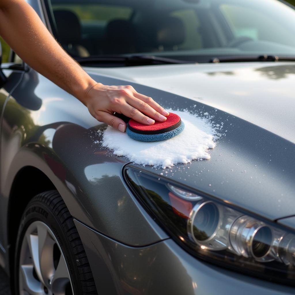 Applying Car Wax for Protection