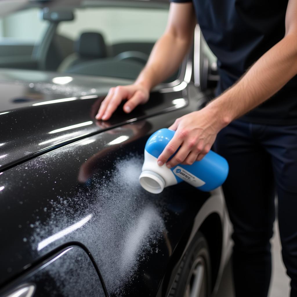 Applying Car Wax for Protection