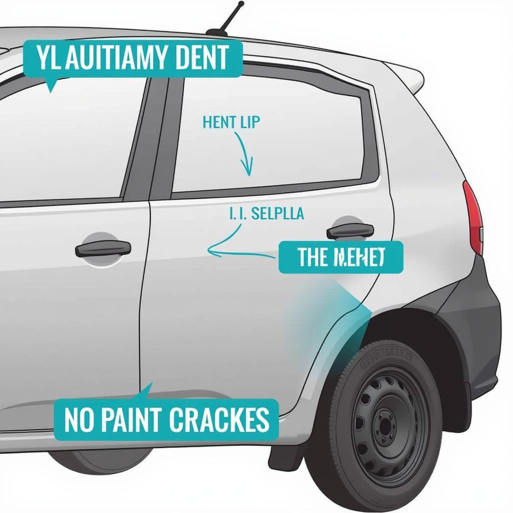 Assessing Bent Car Panel Damage for Repair