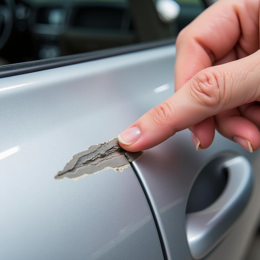 Assessing Car Scrape Damage