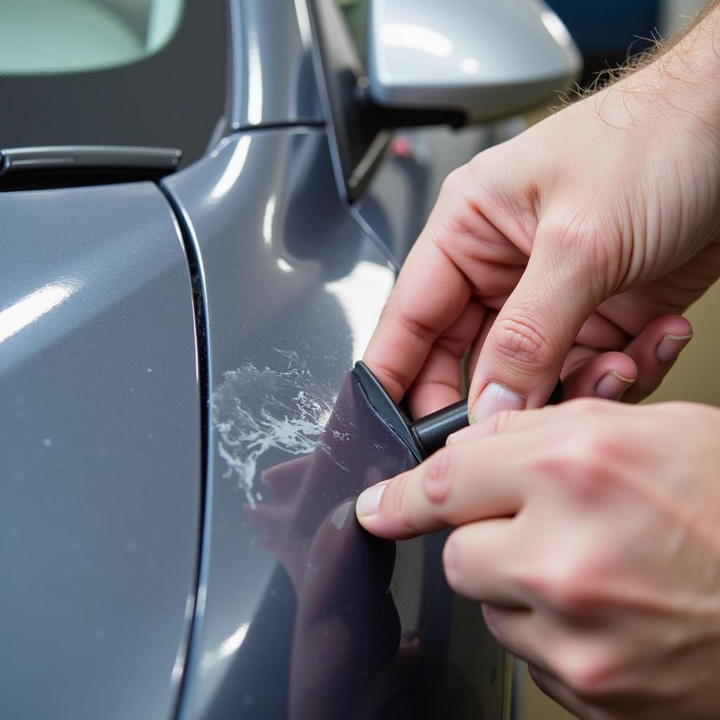 Assessing Car Scrape Damage