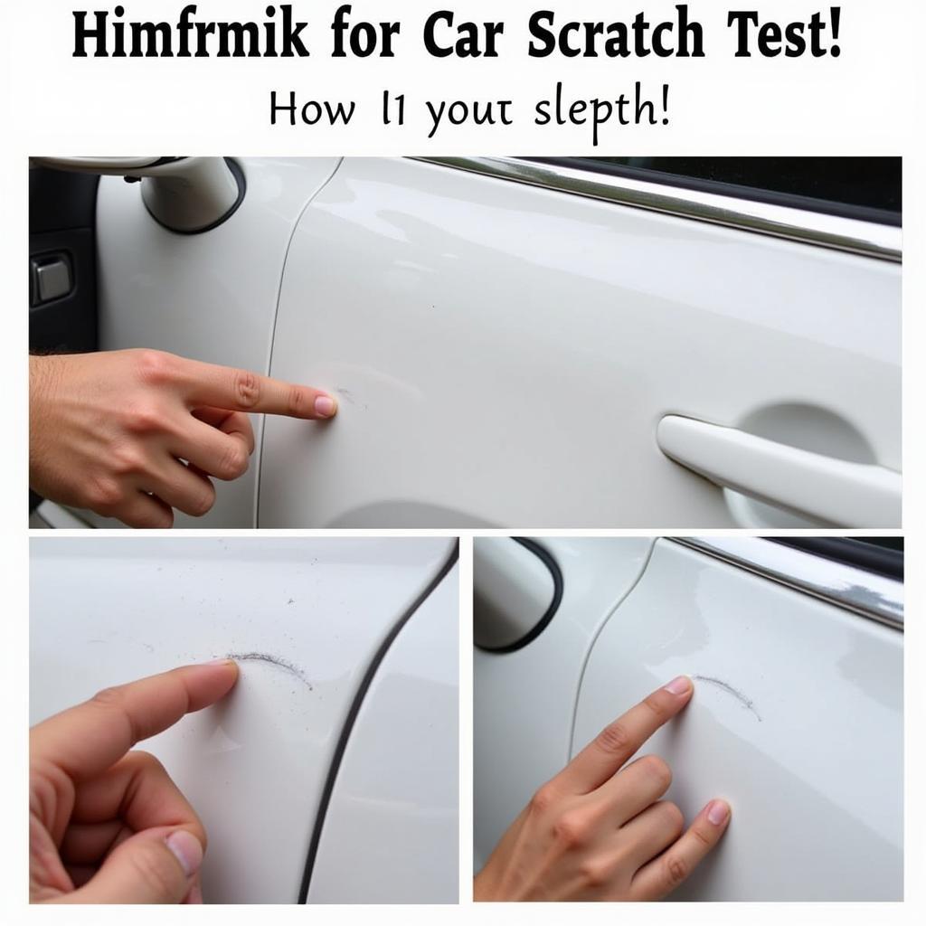 Assessing Car Scratch Depth