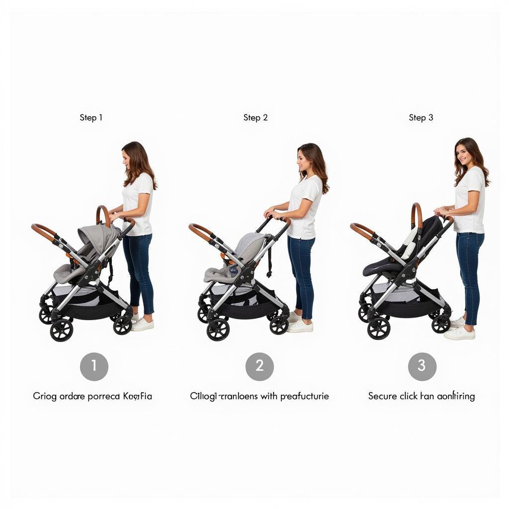 Attaching KeyFit Car Seat to Bravo Stroller