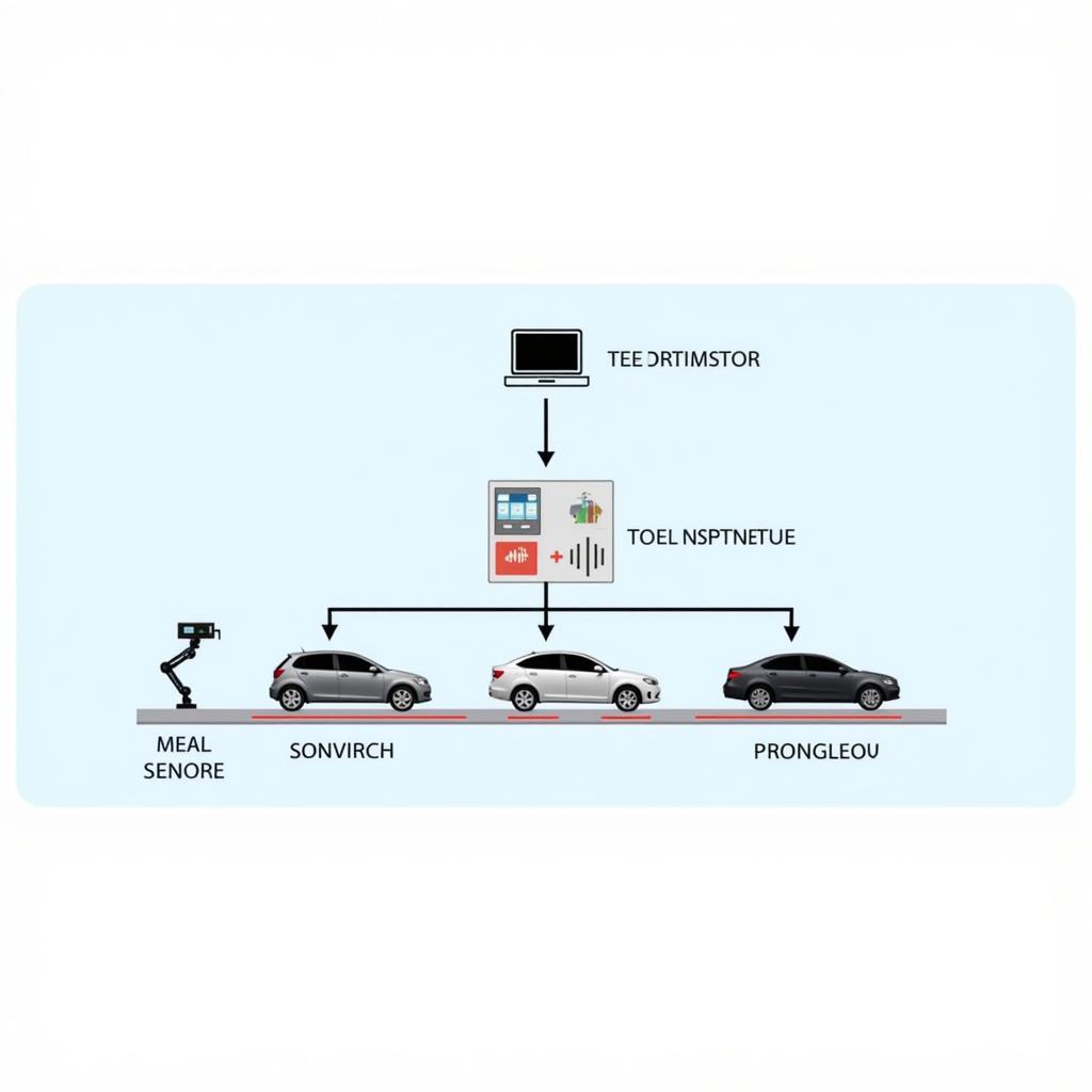 Automated Parking System Diagram