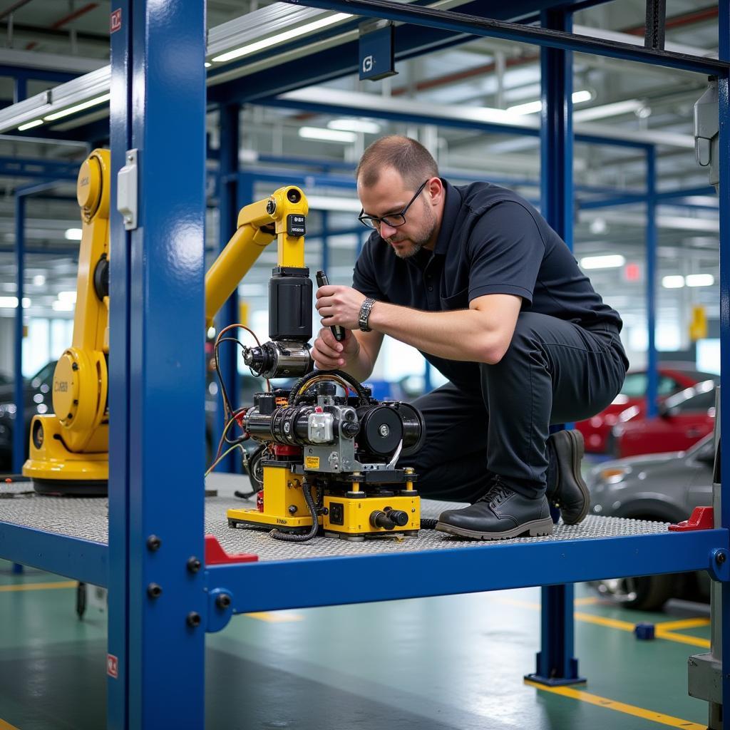 Automated Parking System Regular Maintenance