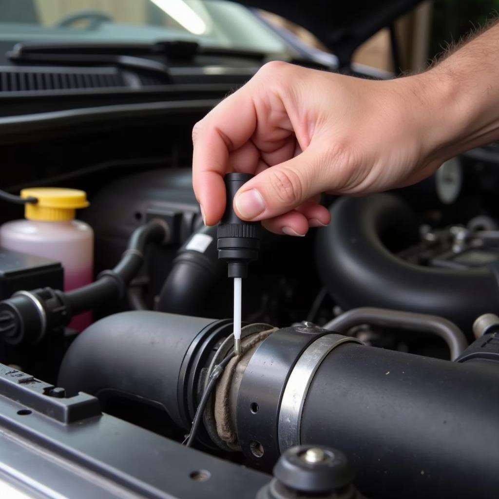 Checking Automatic Transmission Fluid