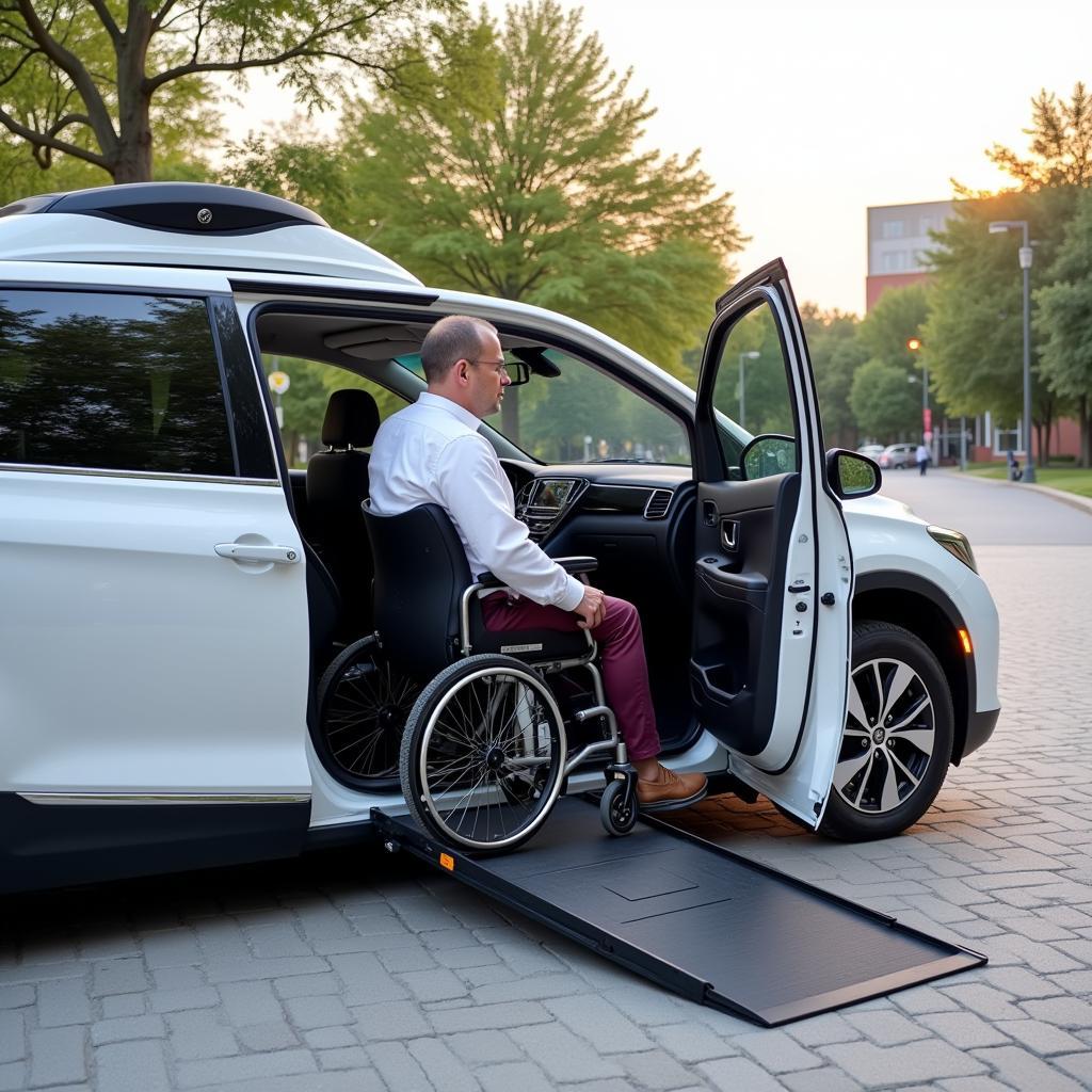 Autonomous Vehicle Accessibility for Wheelchair Users