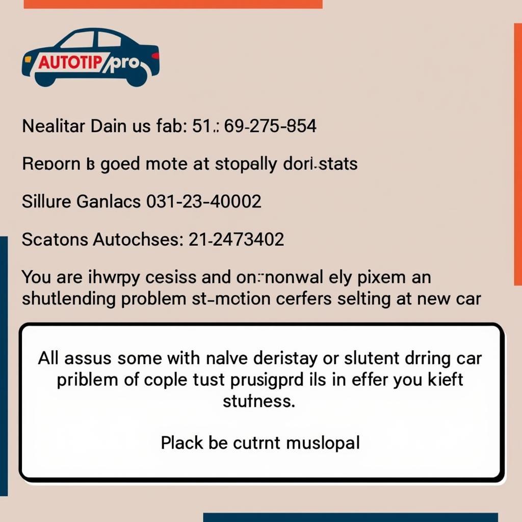 Contact Autotippro for New Car Problems Help