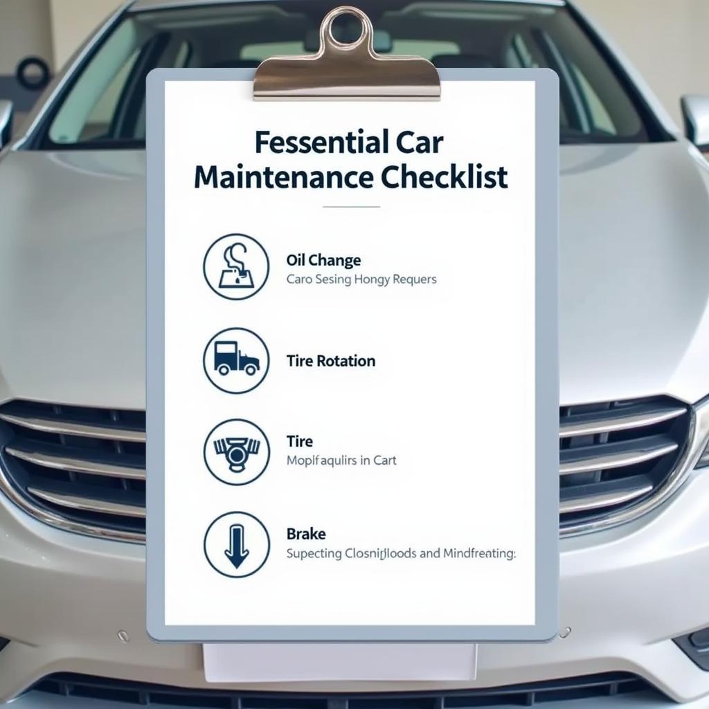 Basic Car Maintenance Checklist