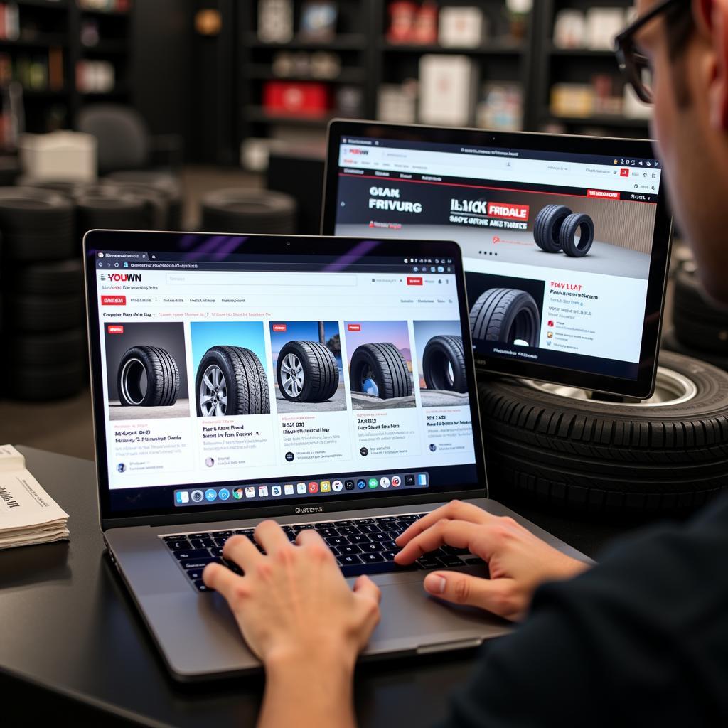 Finding Black Friday Tire Deals Online