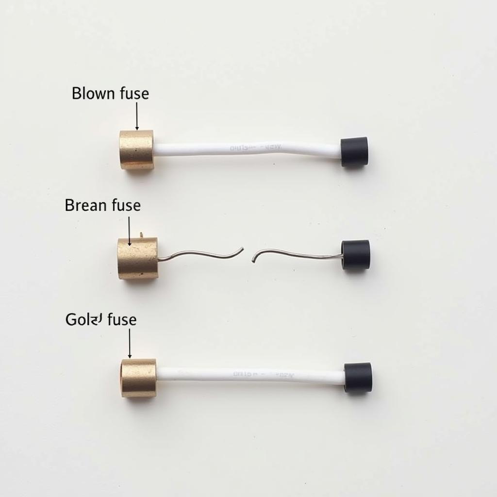 Blown Car Lighter Fuse Image