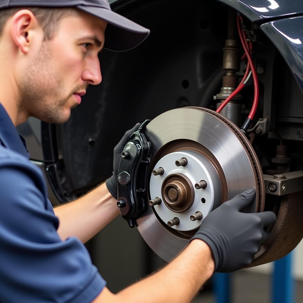 Comprehensive Brake Inspection at 100,000 Miles