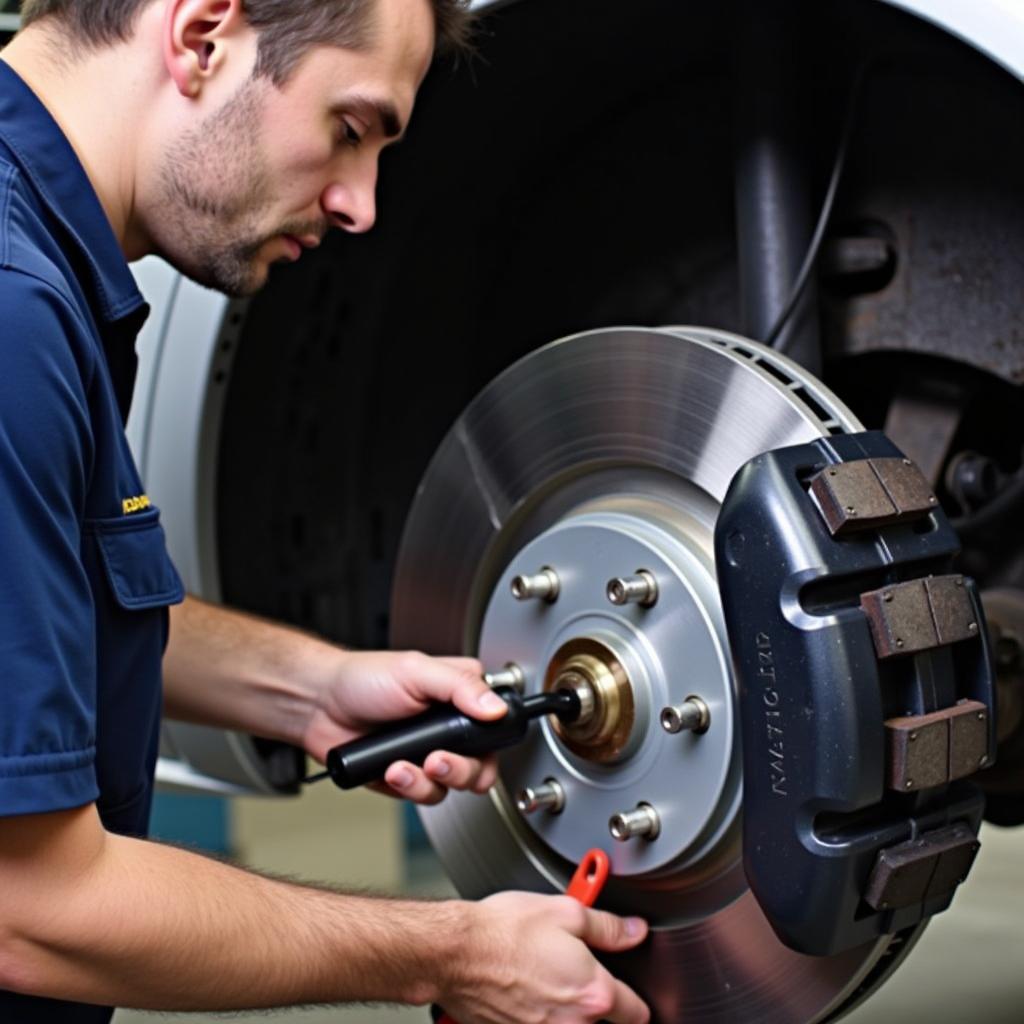 Brake Inspection for Car Maintenance ND