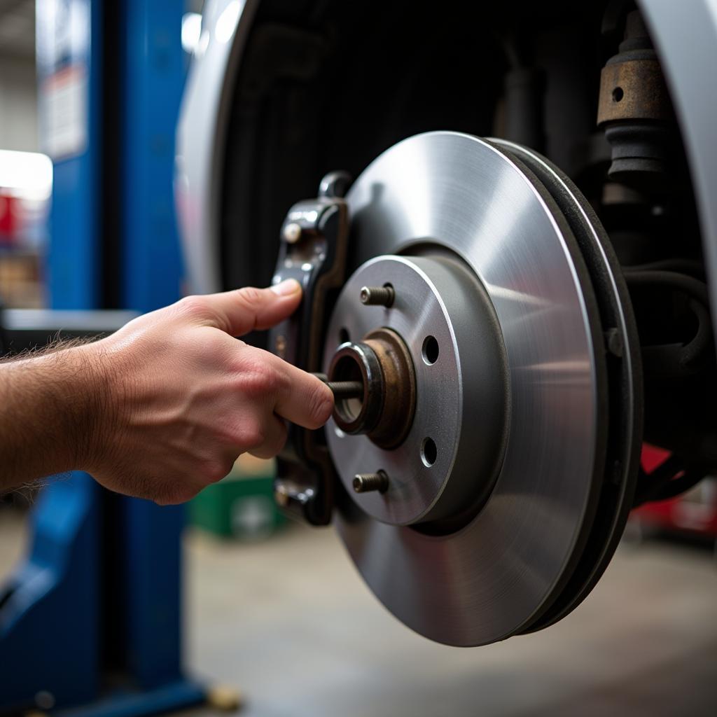 Brake Inspection at a Valdosta Auto Repair Shop