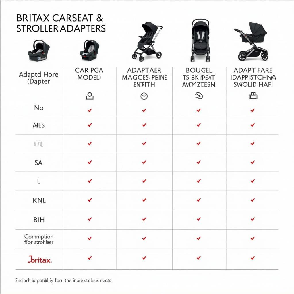 Britax Car Seat Adapter Compatibility Chart: Choosing the Right Adapter