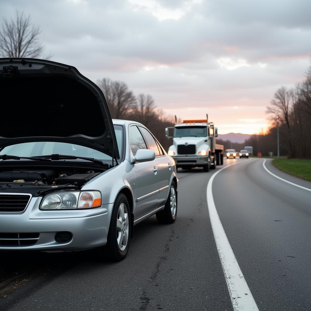 Broken Car Belt Roadside Assistance