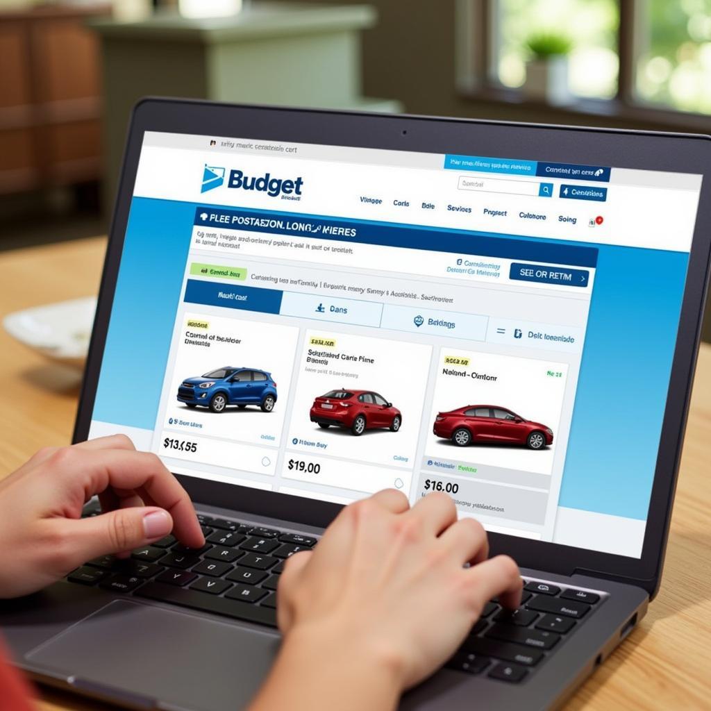 Booking a Budget Rental Car Online