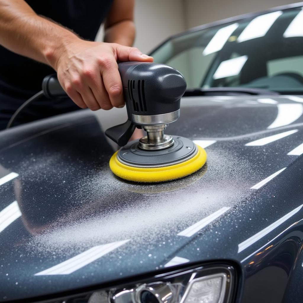 Buffing Car Paint with Polisher