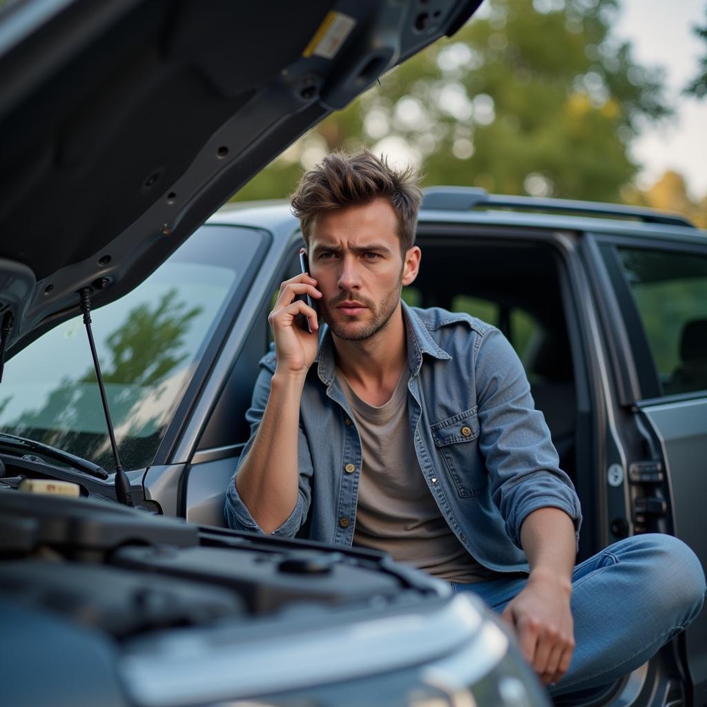 Calling Boss About Car Trouble