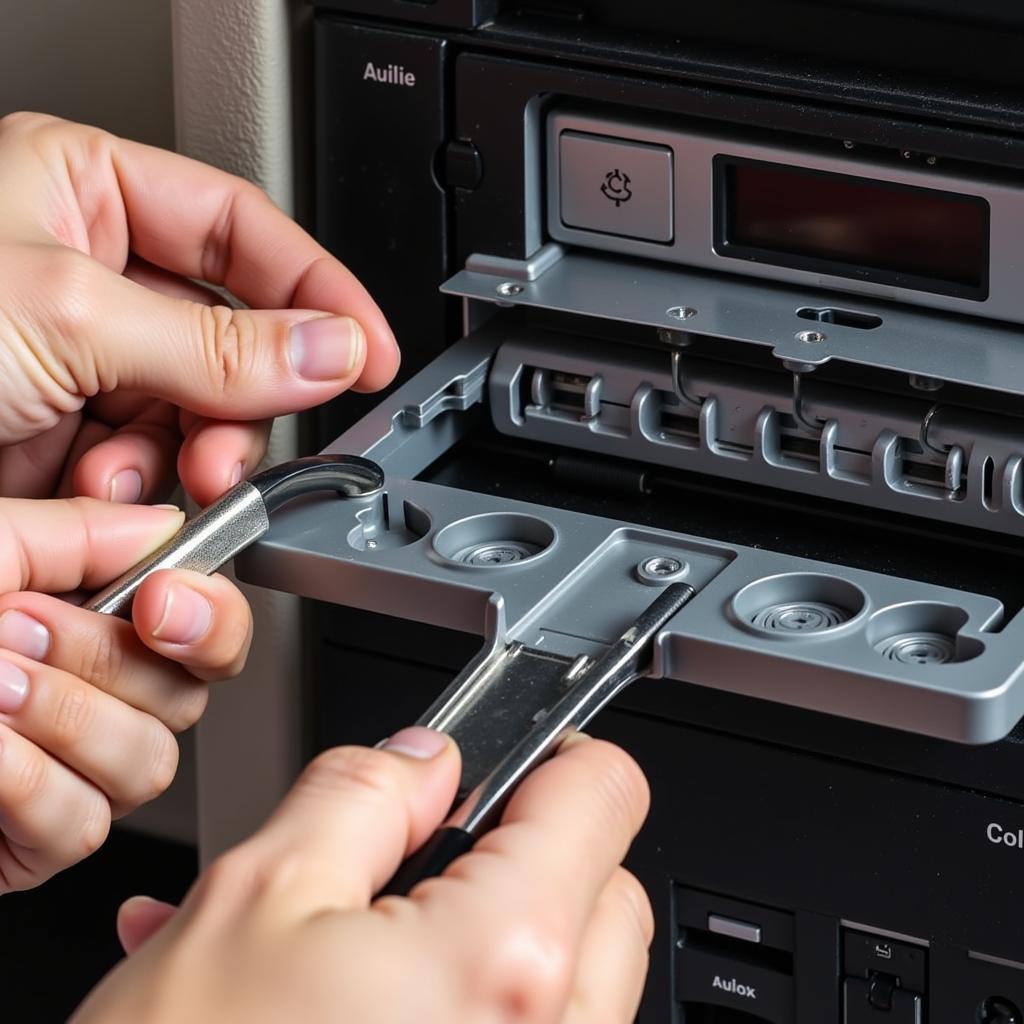 Inspecting a 12-Disc CD Changer