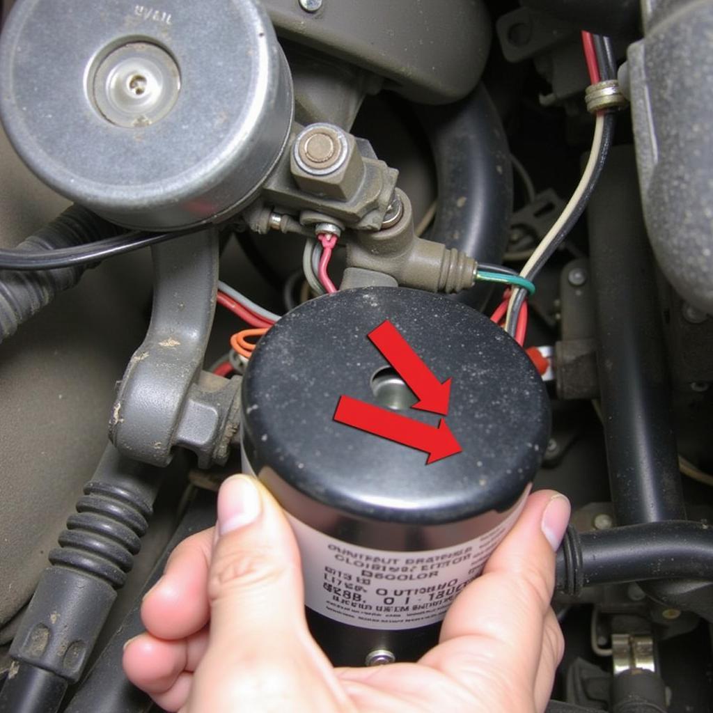 Inspecting the blower motor and resistor in a car's AC system