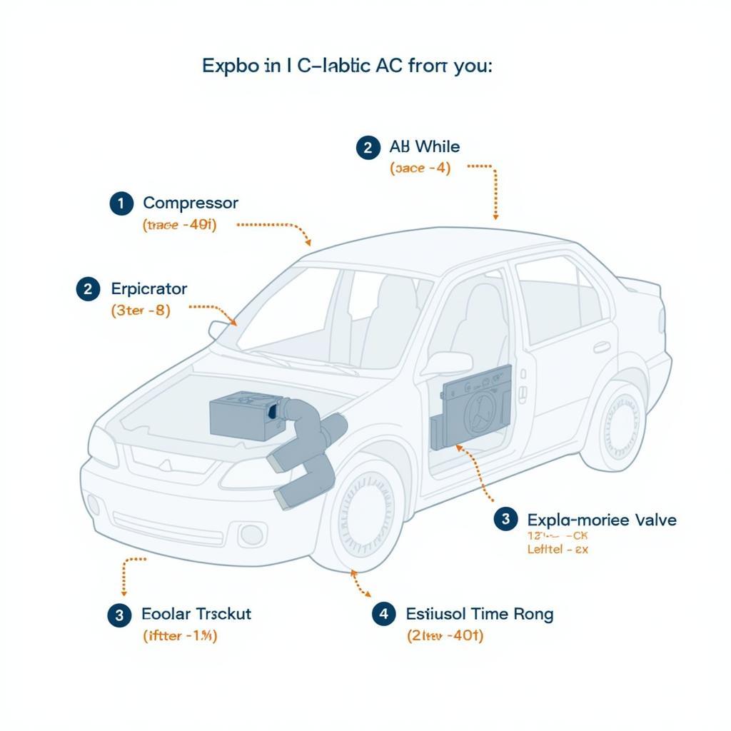 Car AC Components and Repair Time