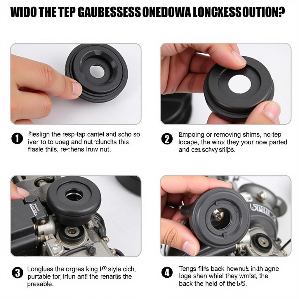 Car AC Compressor Clutch Adjustment Process