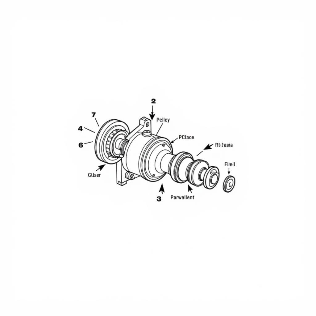 Car AC Compressor Diagram