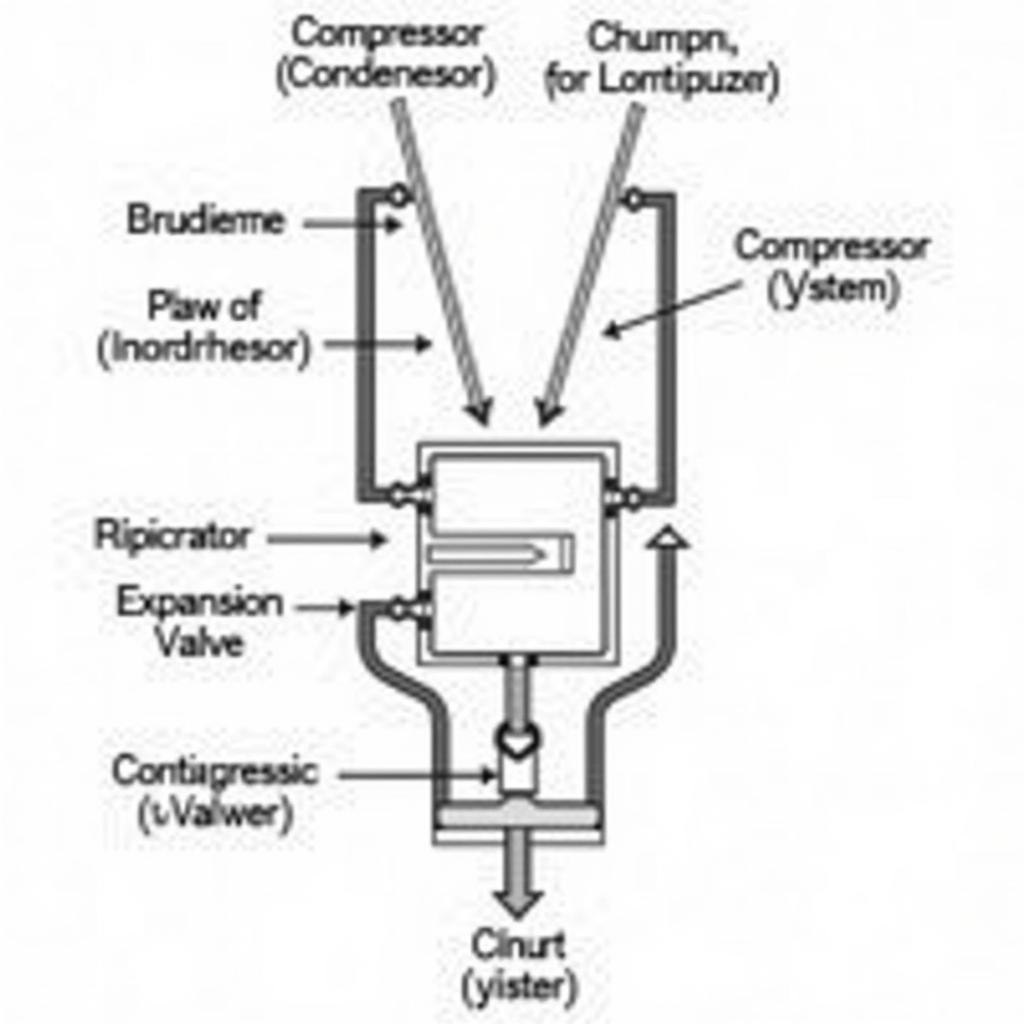 Car AC Compressor Diagram