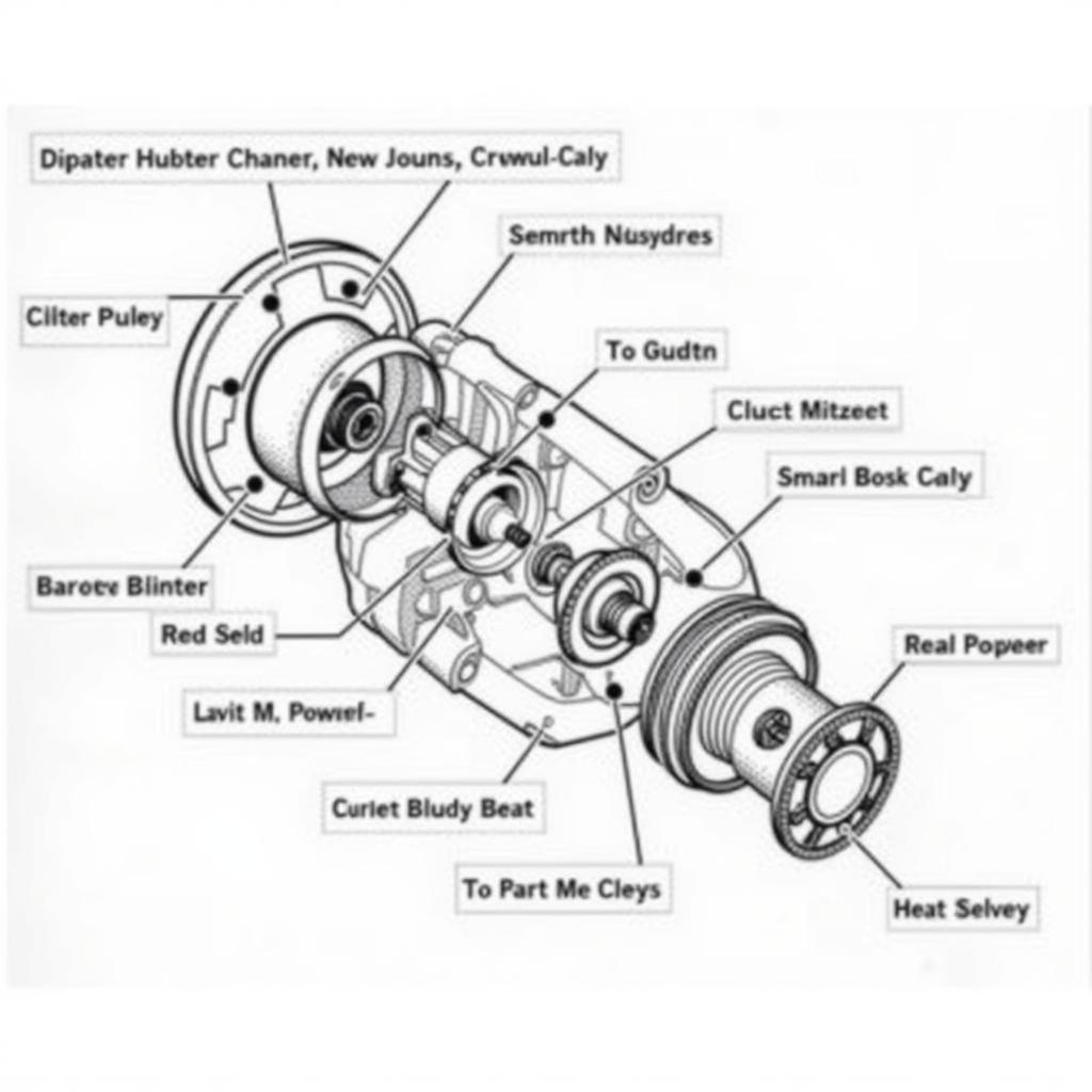 Car AC Compressor Diagram