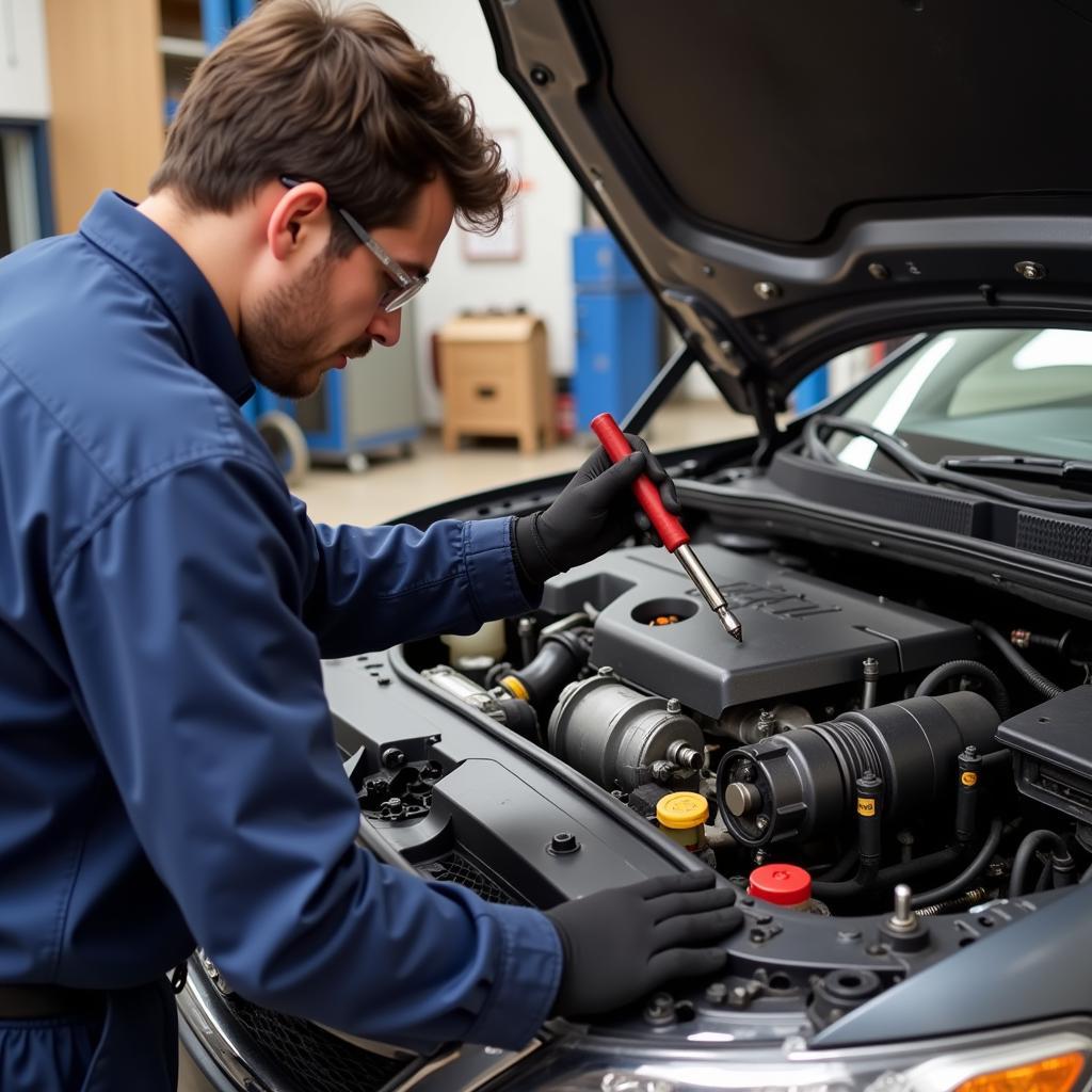 Car AC Compressor Replacement