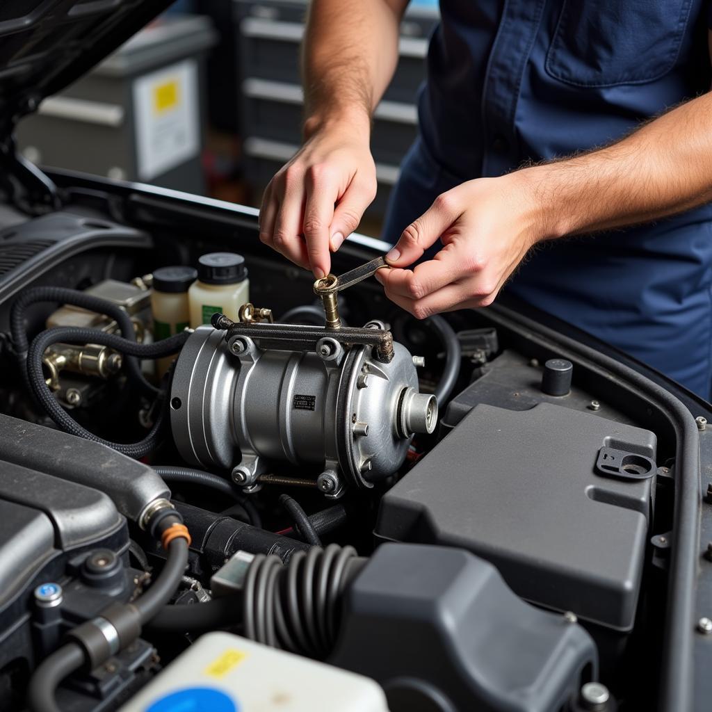 Car AC Compressor Replacement Cost and Process